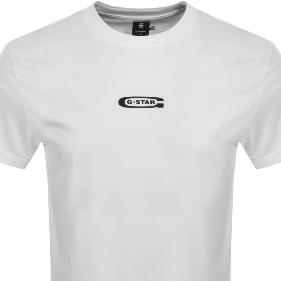 Image number 2 for G-Star Photo Print T Shirt White