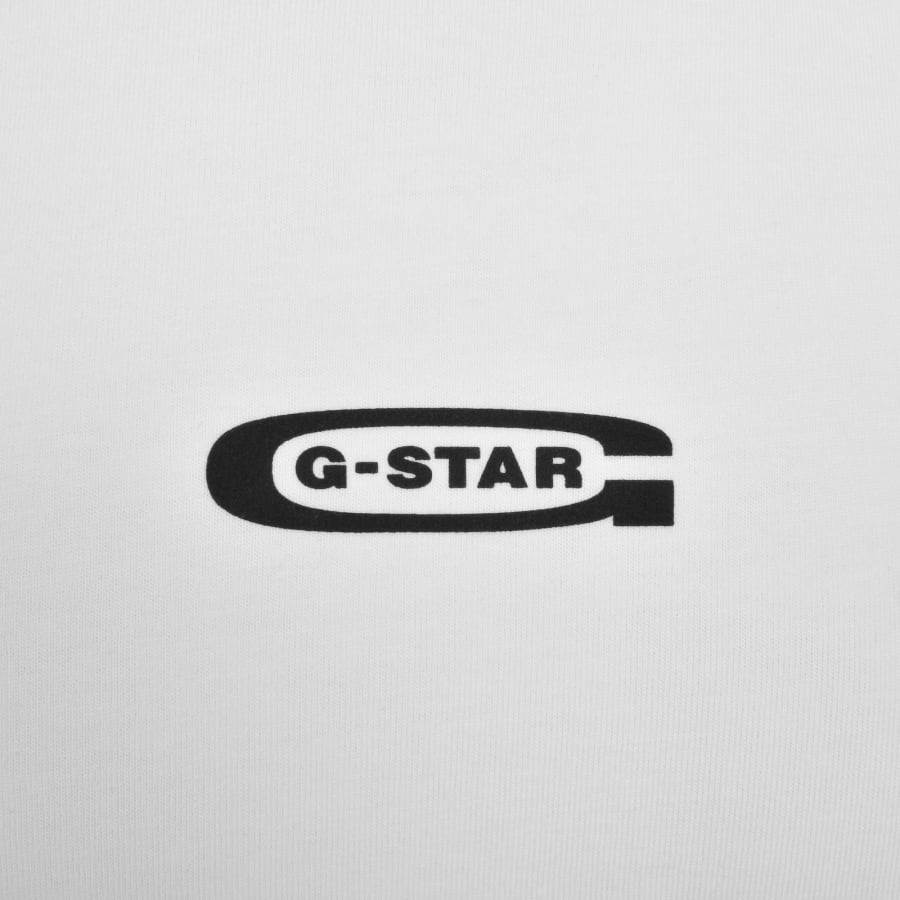 Image number 3 for G-Star Photo Print T Shirt White