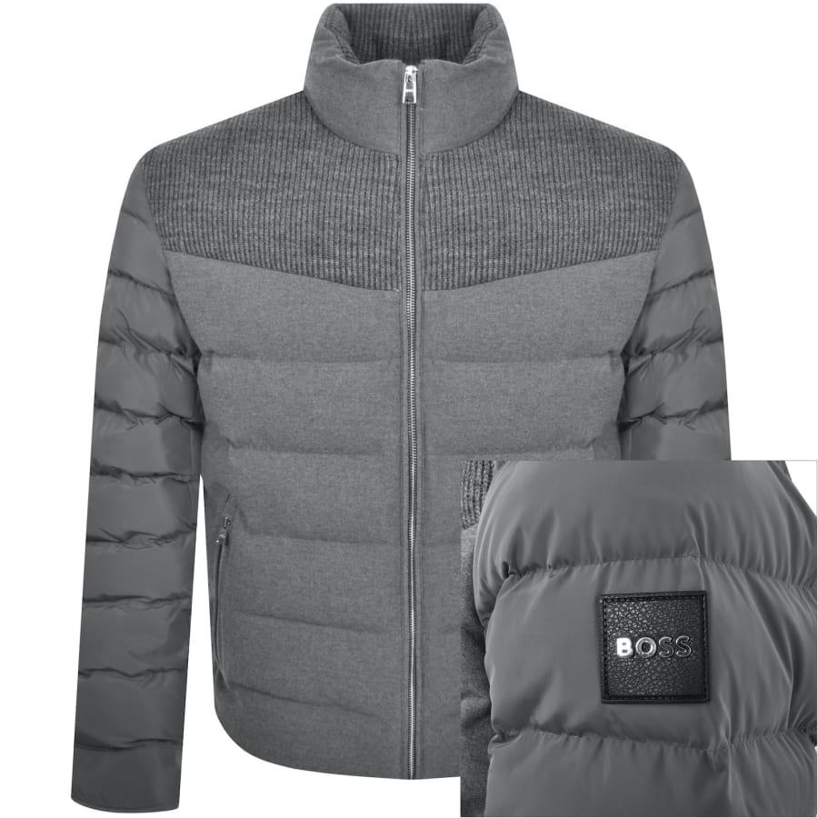 Image number 1 for BOSS H Clanello Jacket Grey