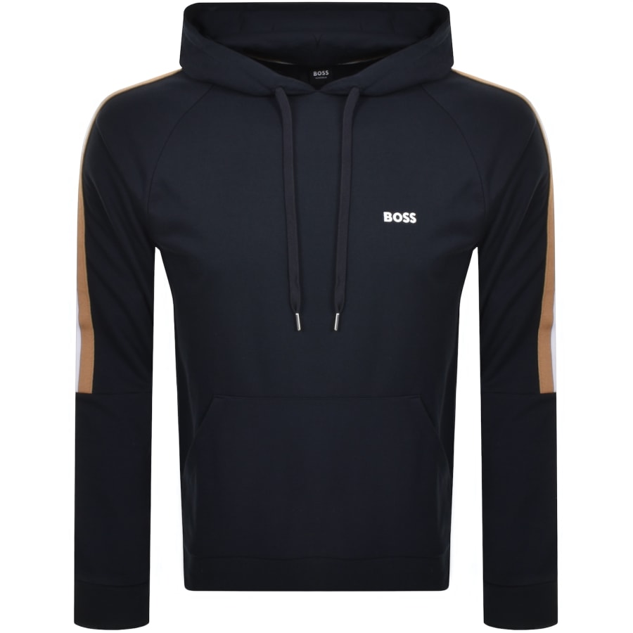 Image number 2 for BOSS Iconic Hoodie Navy