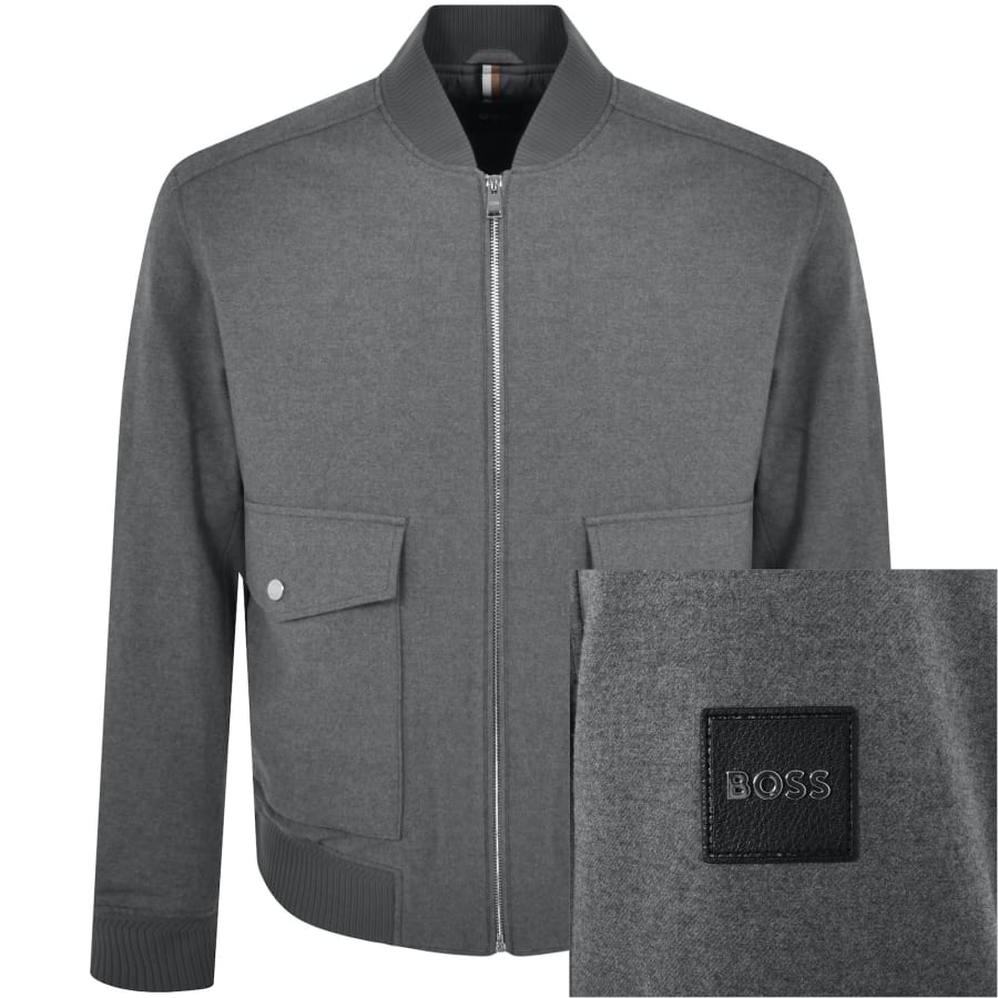 Image number 1 for BOSS H Colin Jacket Grey