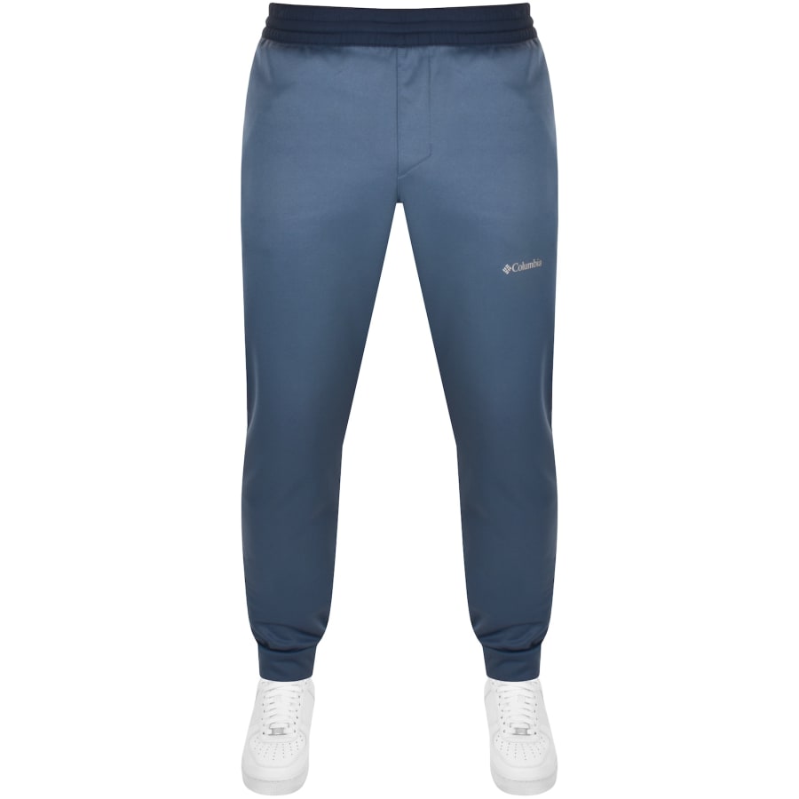 Image number 1 for Columbia Tech Fleece Joggers Blue