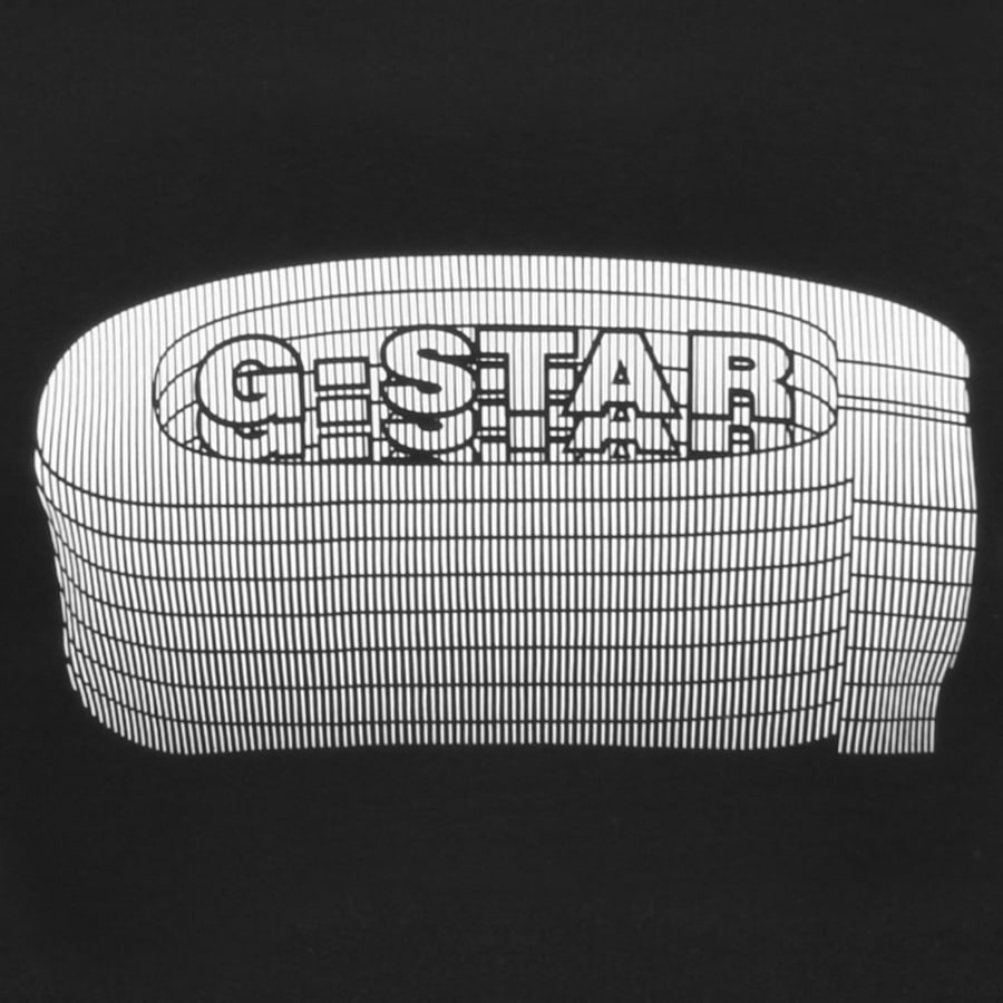 Image number 3 for G-Star Old Skool Logo T Shirt Black