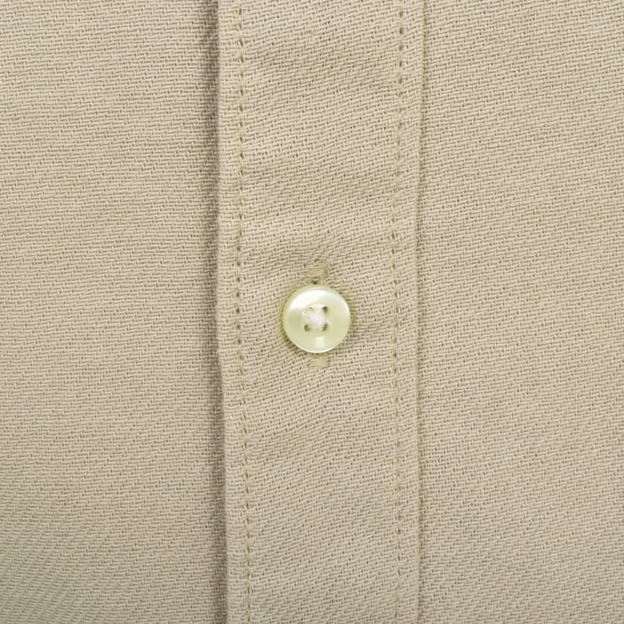 Image number 4 for Barbour Twillbridge Long Sleeved Shirt Beige