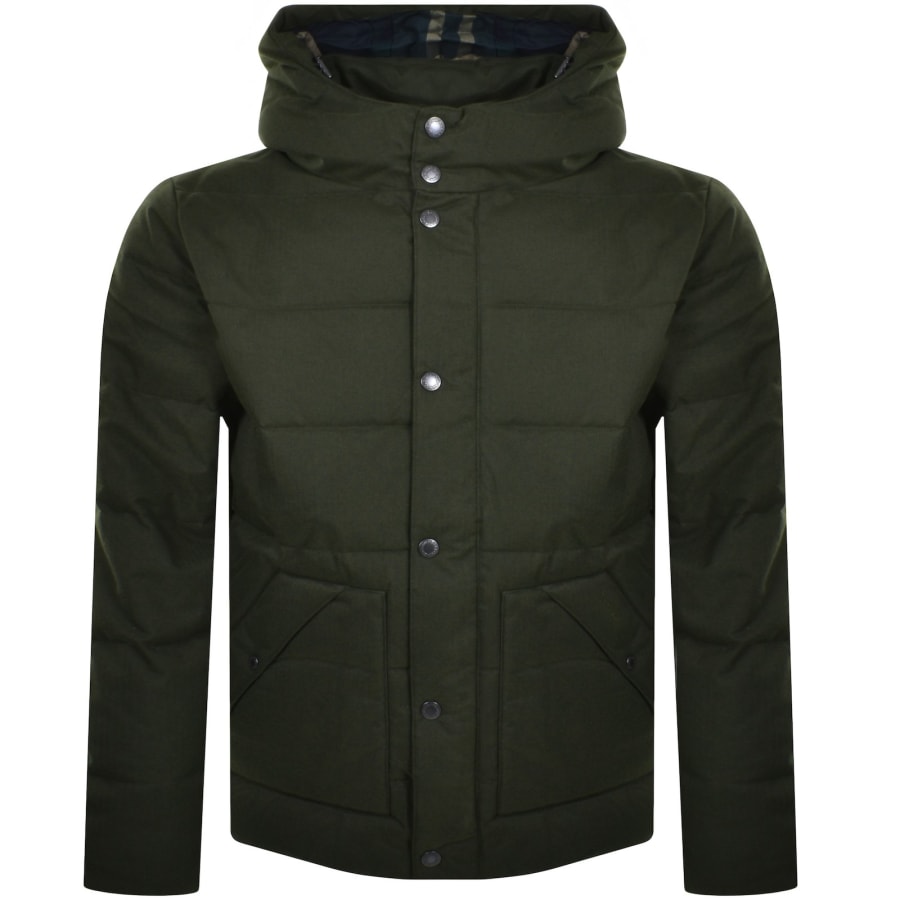 Image number 1 for Barbour Brampton Puffer Jacket Green