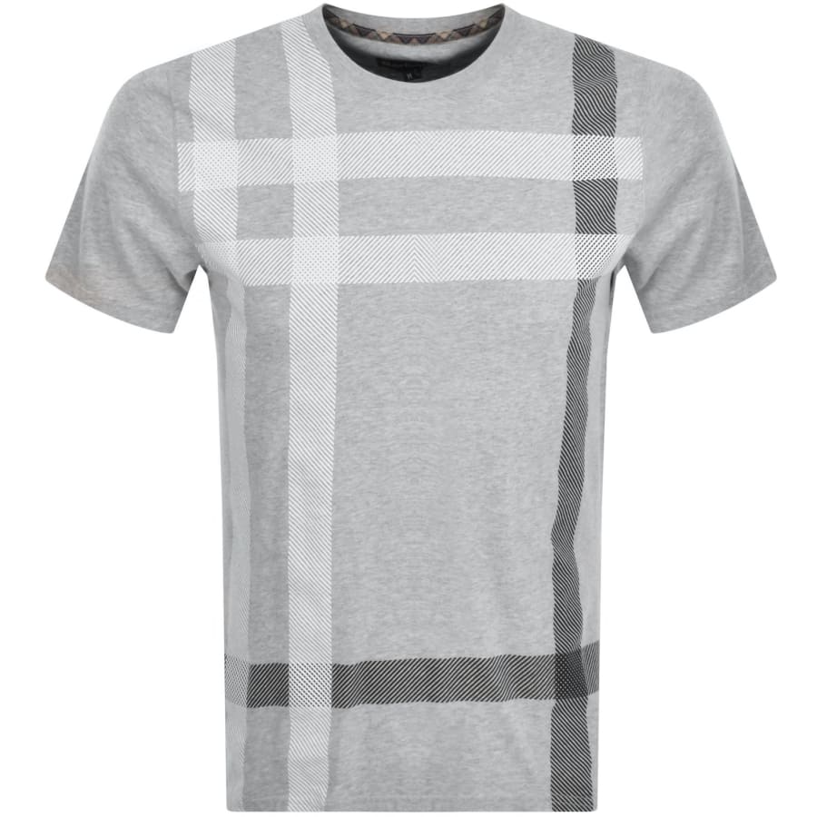 Image number 1 for Barbour Blaine T Shirt Grey