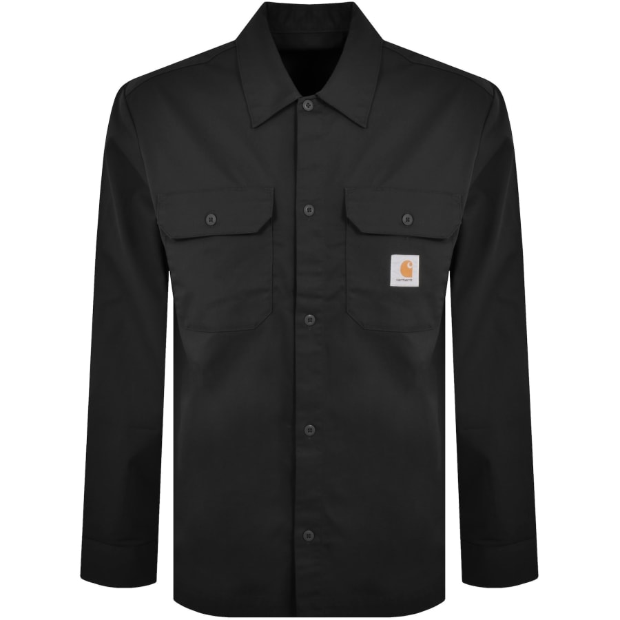 Carhartt WIP Craft Long Sleeve Shirt Black | Mainline Menswear 