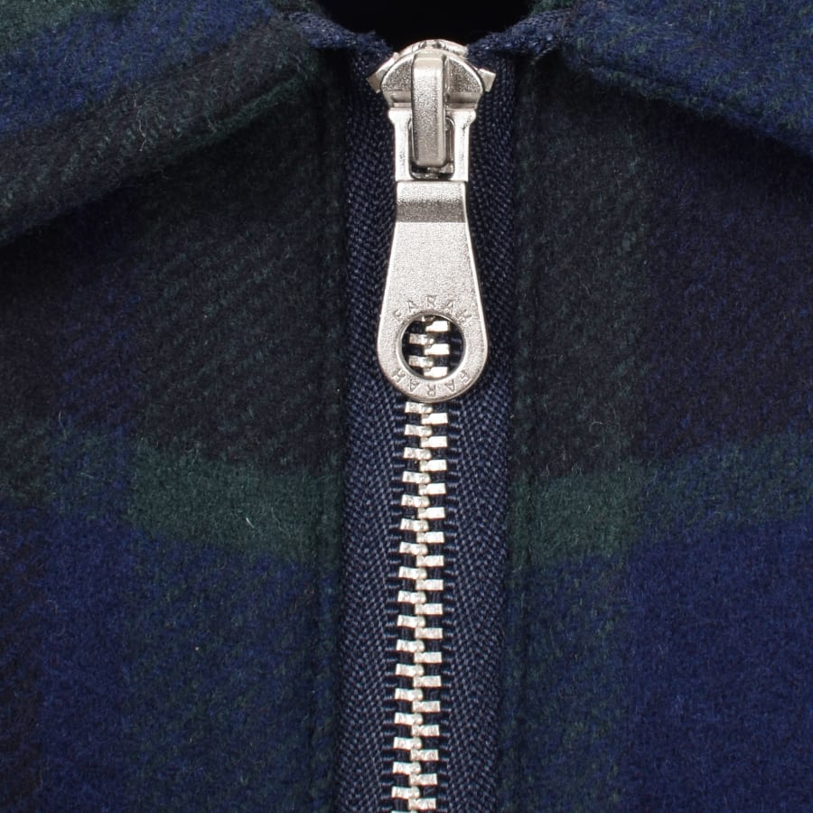 Image number 4 for Farah Fulbright Check Overshirt Green