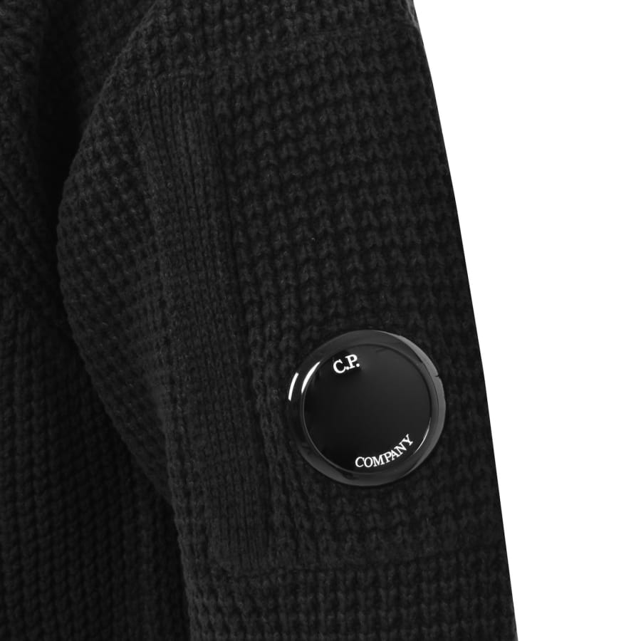 Image number 4 for CP Company Chenille Knitted Hoodie