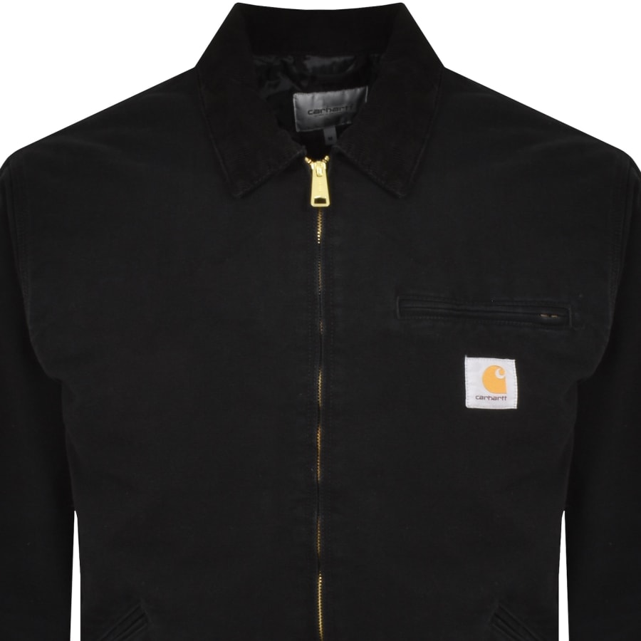 Carhartt OG Detroit Jacket Black | Mainline Menswear United States