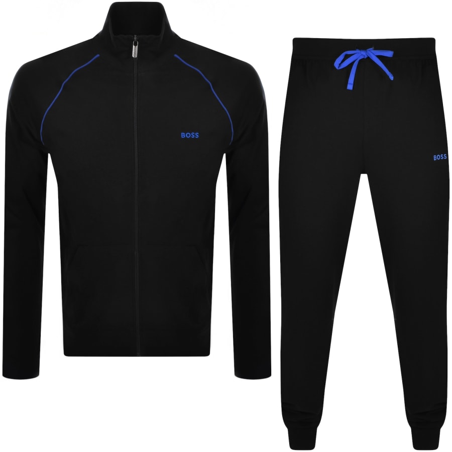 Image number 1 for BOSS Mix And Match Tracksuit Black