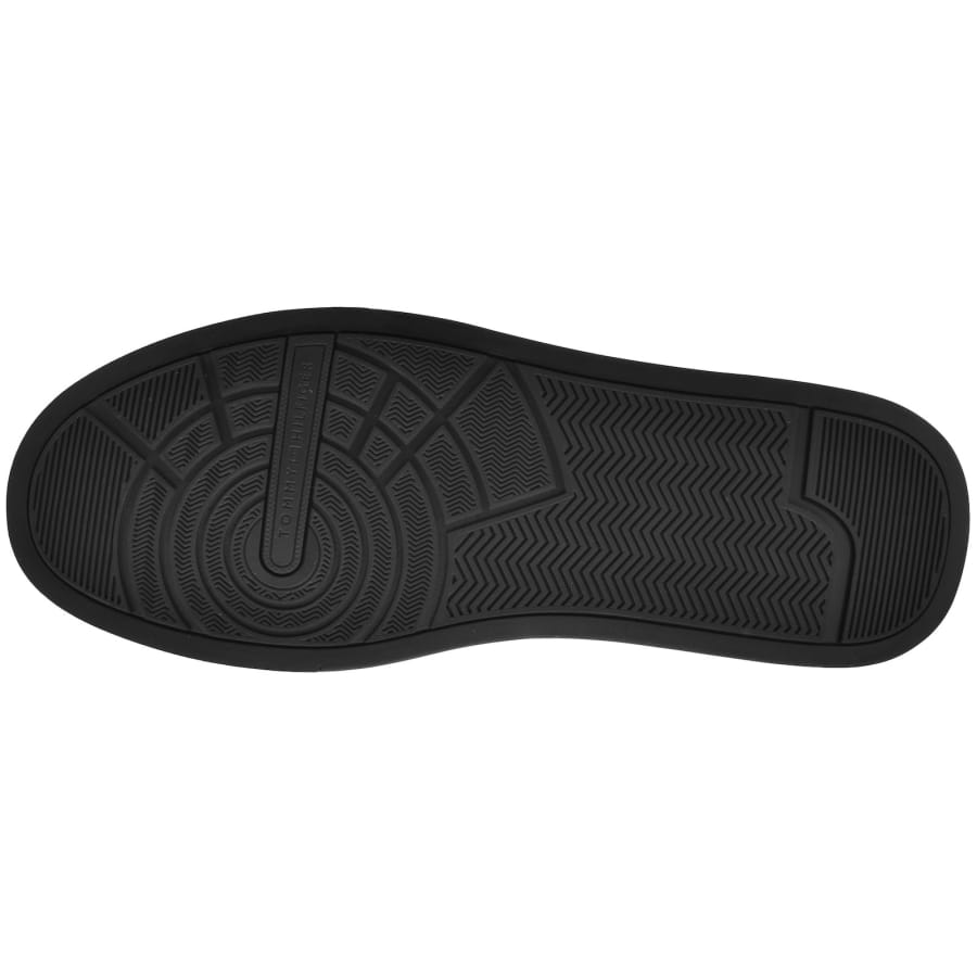 Image number 5 for Tommy Hilfiger Court Trainers Black