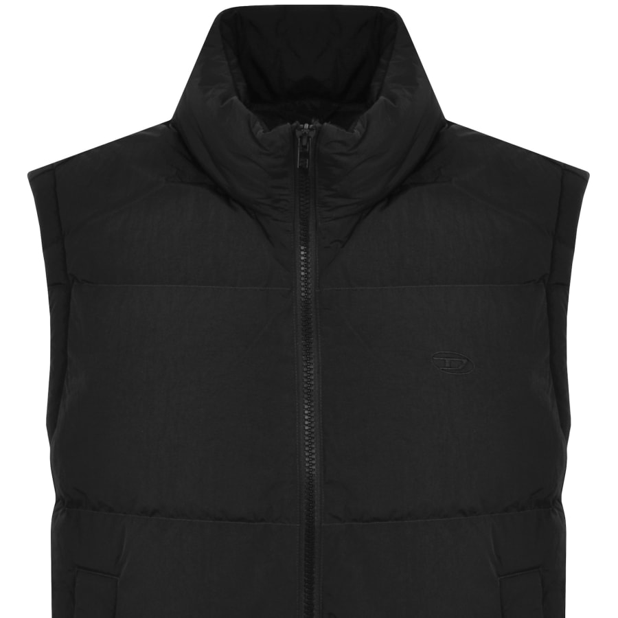 Diesel W-raveel-SL Gilet Uomo - Giubbotto Senza Maniche