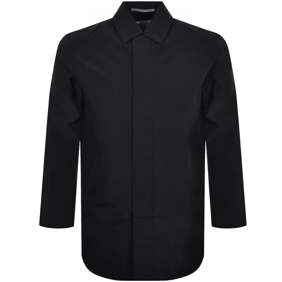 Image number 1 for Norse Projects Vargo Windstopper Raglan Mac Black