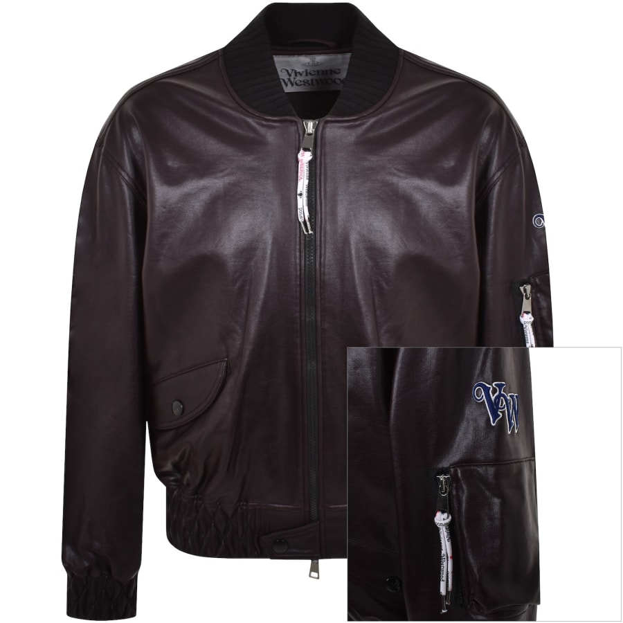 Vivienne Westwood Bernado Bomber Jacket Black | Mainline Menswear 