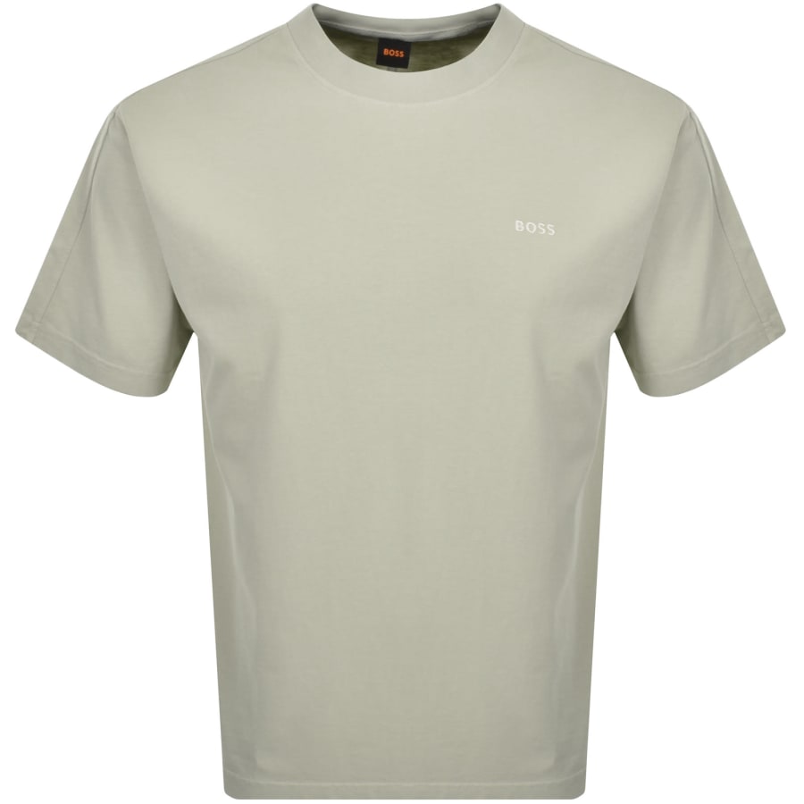 Image number 1 for BOSS Te Peachmoon Relaxed Fit T Shirt Beige