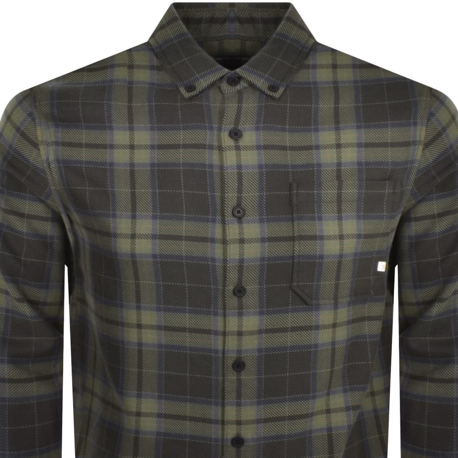 Image number 2 for Farah Marcelo Casual Fit Shirt Green