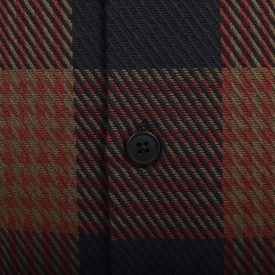 Image number 4 for Farah Hannold Overshirt Burgundy