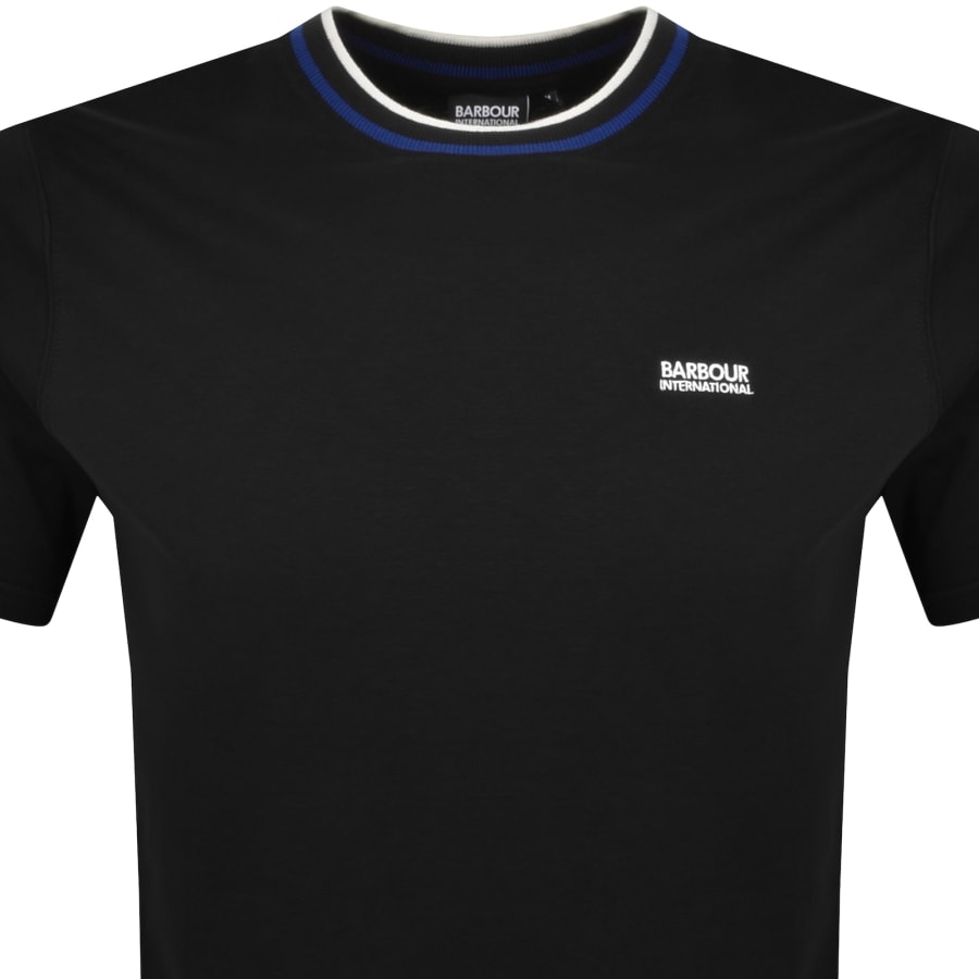 Image number 2 for Barbour International Buxton T Shirt Black