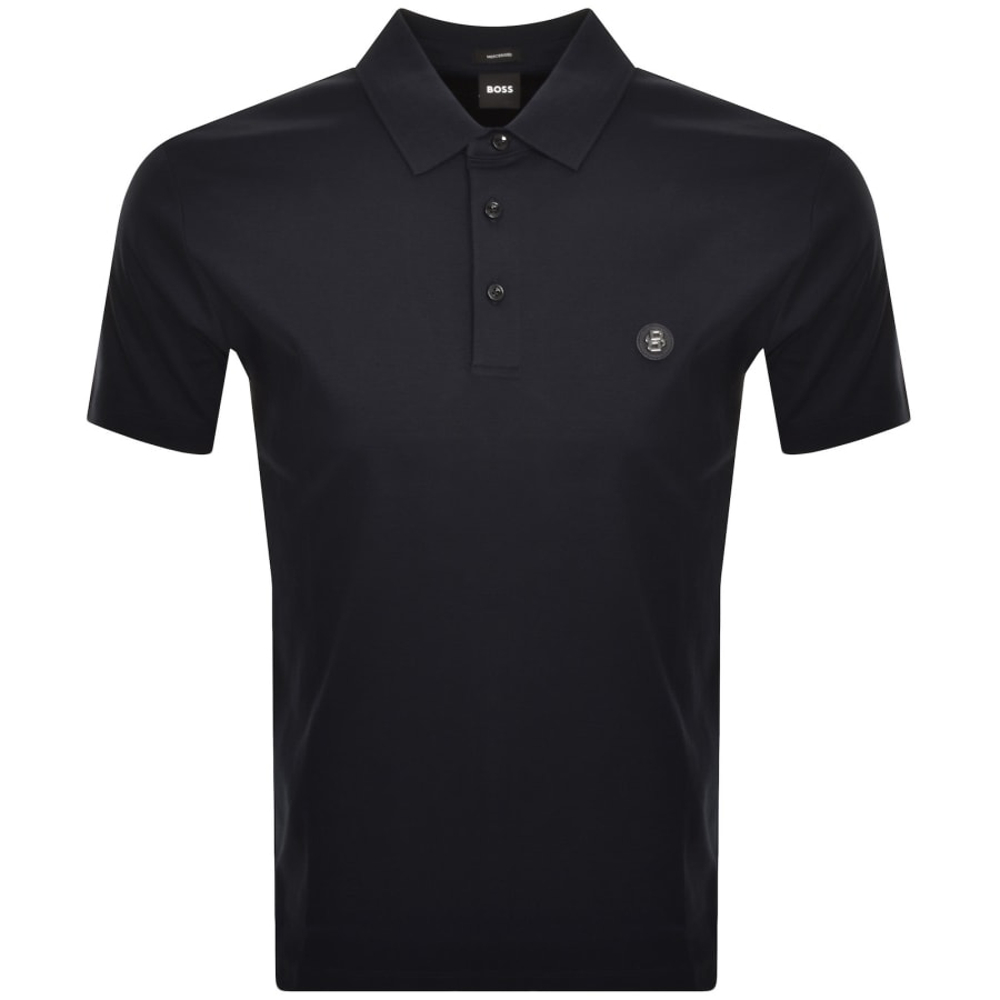 Image number 1 for BOSS Parris 01 Polo T Shirt Navy