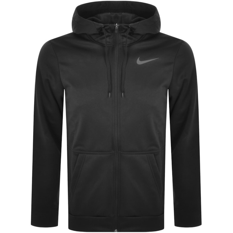 Image number 1 for Nike Training Full Zip Hoodie Black