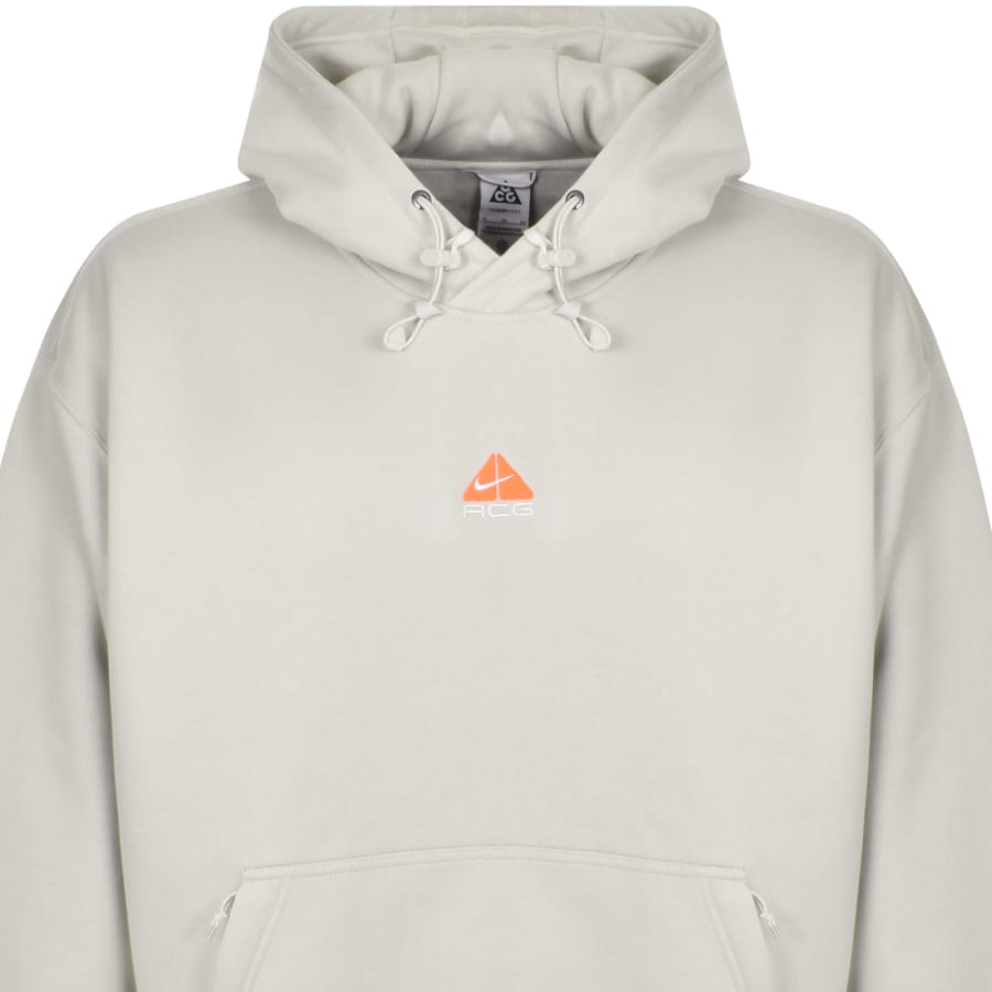 Image number 2 for Nike ACG Therma Fit Hoodie Light Orewood