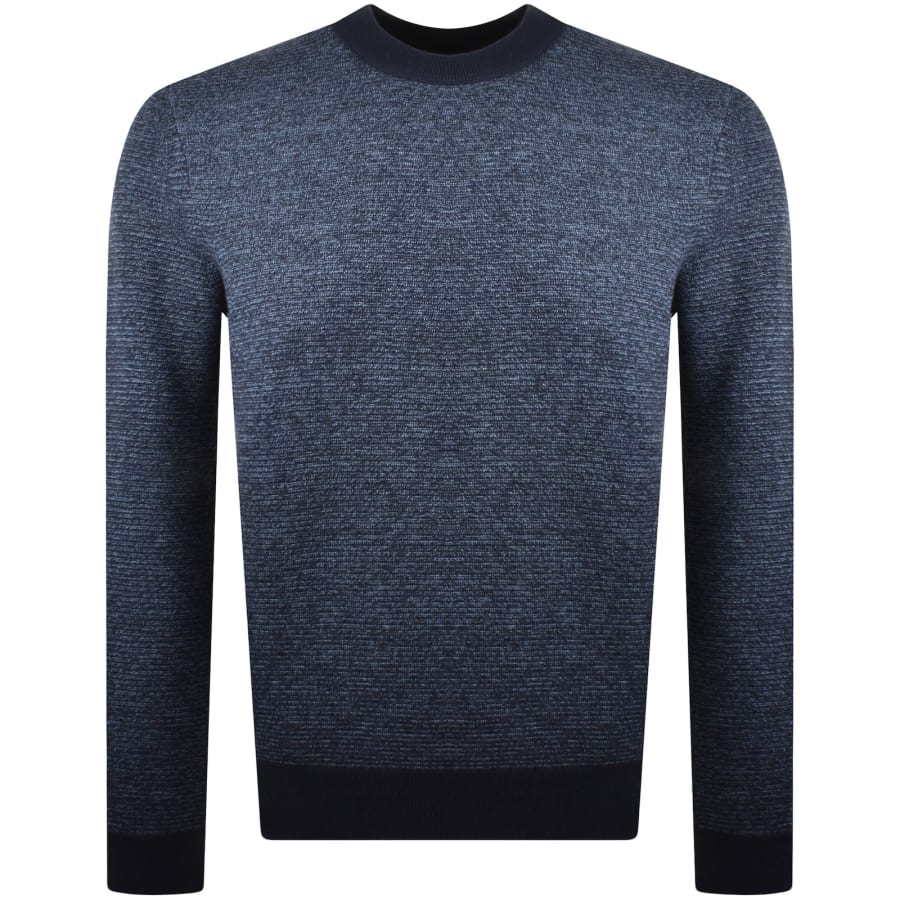 Image number 1 for BOSS Aspoki Knit Jumper Navy