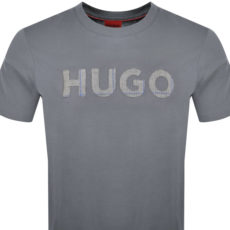 Image number 2 for HUGO Dulivio T Shirt Grey