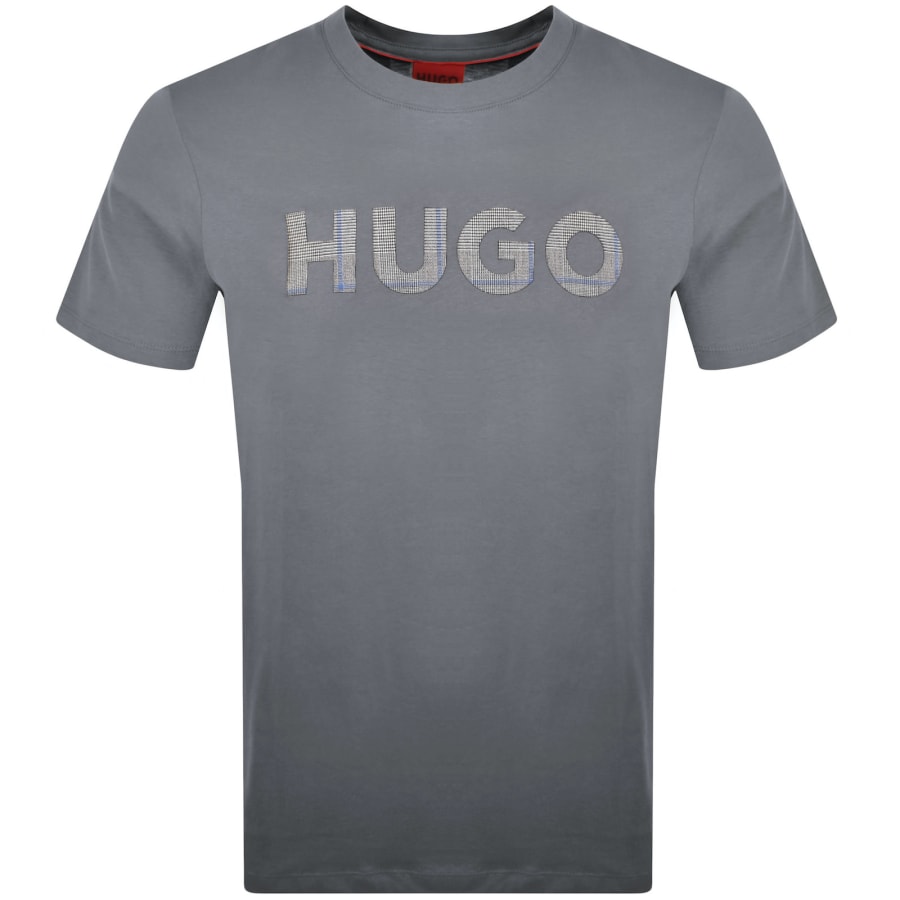 Image number 1 for HUGO Dulivio T Shirt Grey
