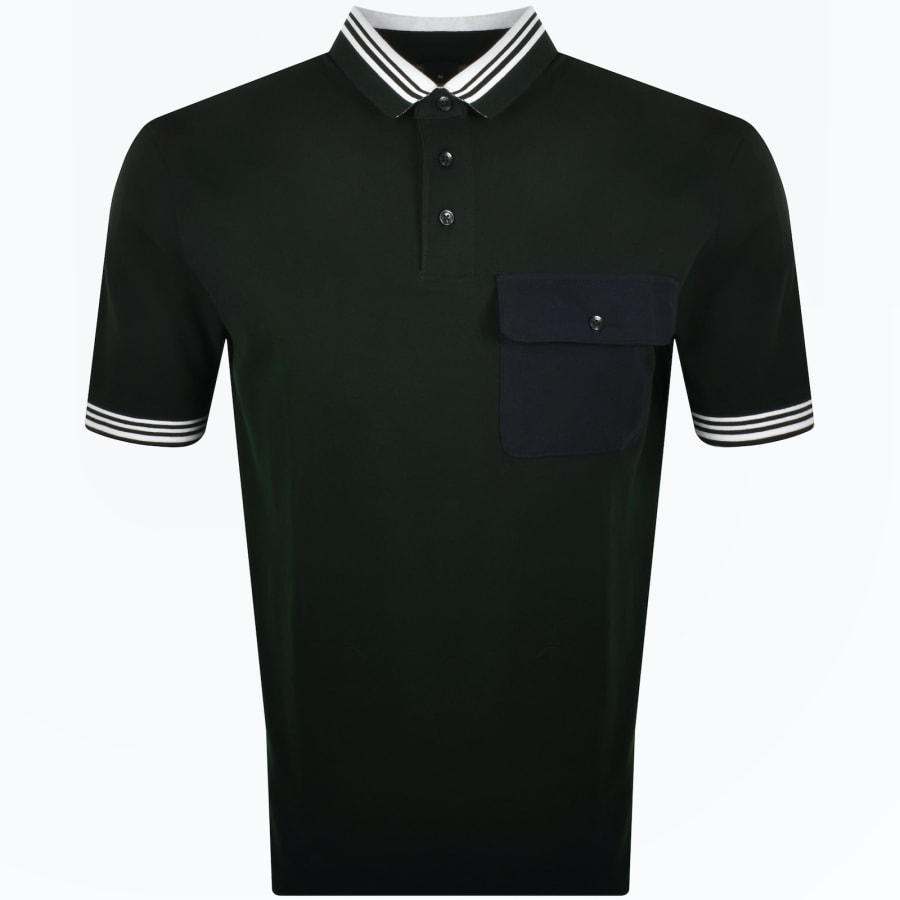 Image number 1 for Armani Exchange Pocket Polo T Shirt Jet Set