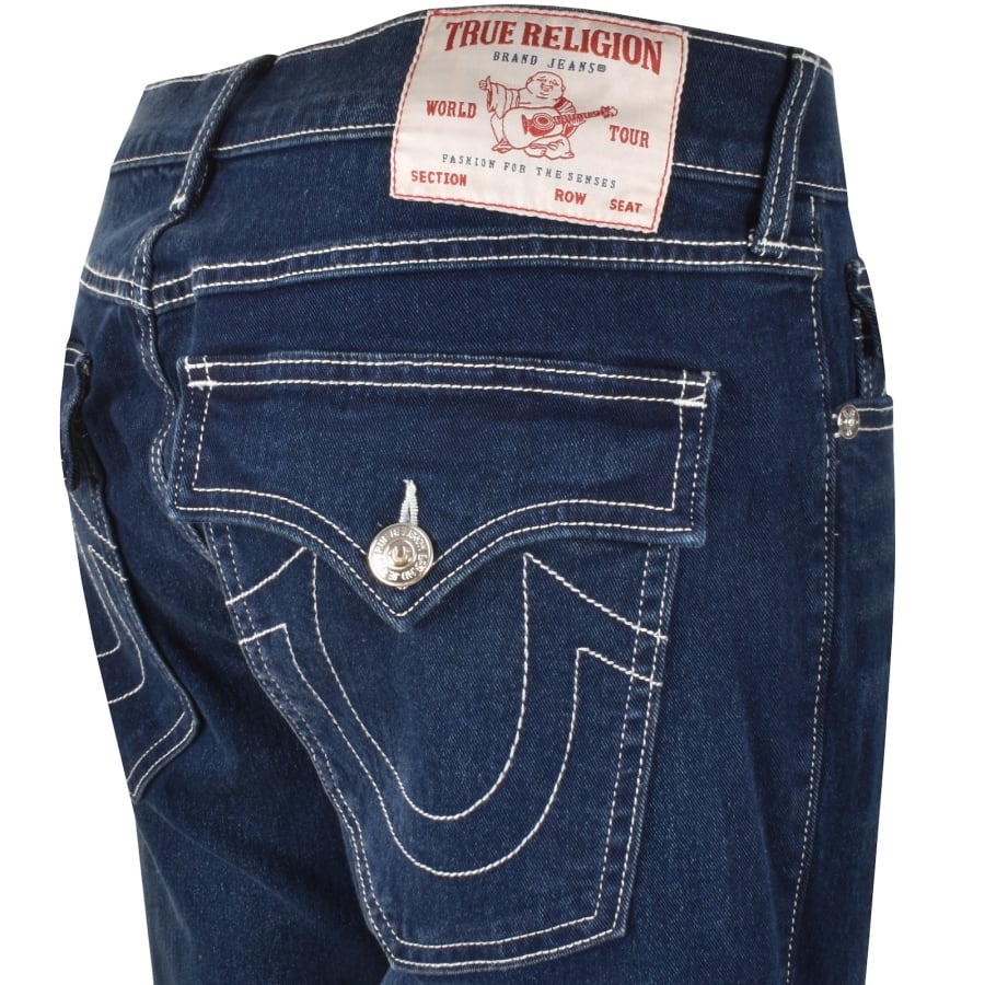 True Religion Rocco Skinny Jeans Dark Wash Blue | Mainline 