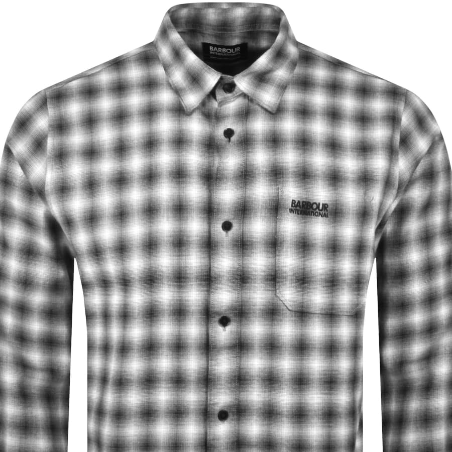 Image number 2 for Barbour International Richer Shirt Black