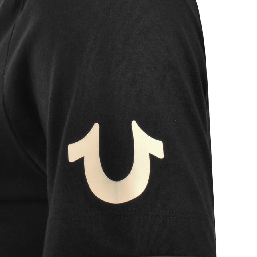 True Religion Box Arch T Shirt Black