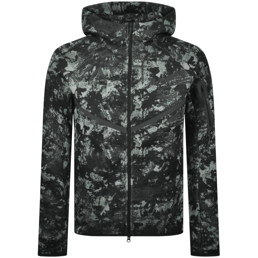 Image number 1 for Nike Windrunner Full Zip Sweatshirt Smoke Grey