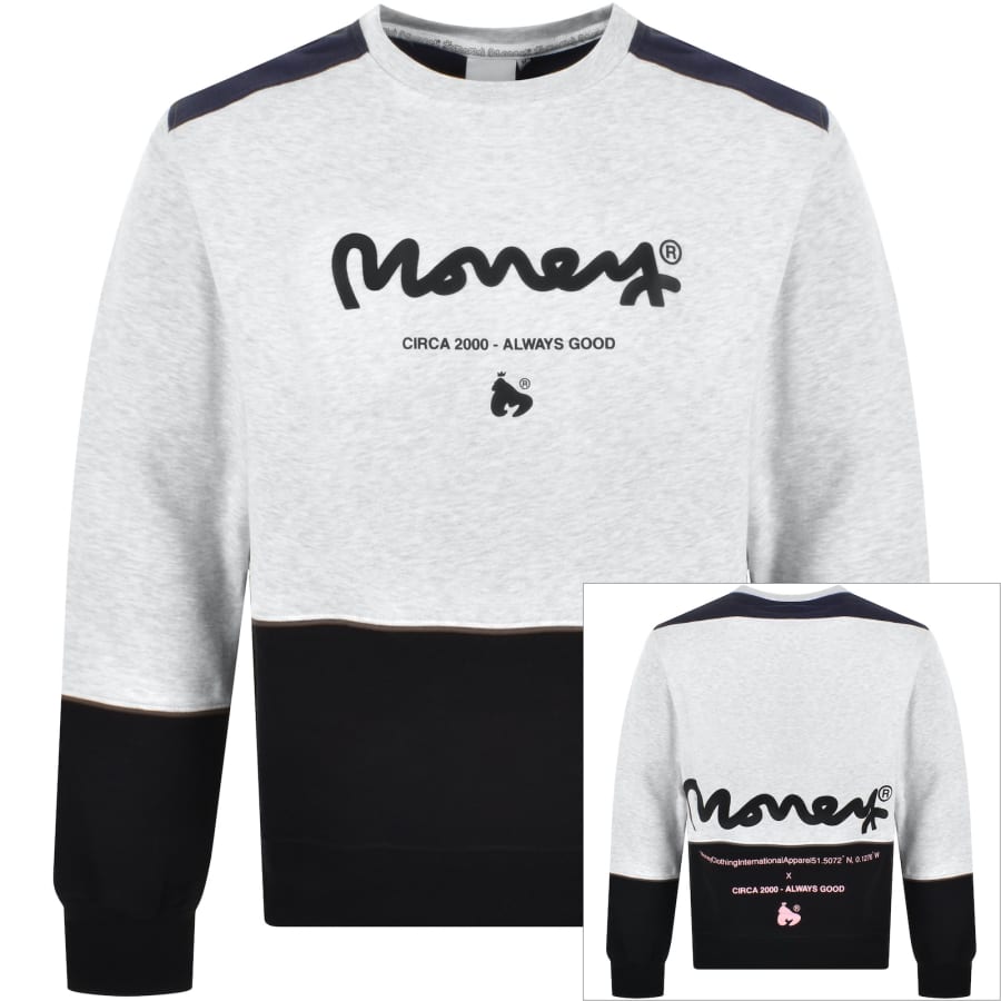 Image number 1 for Money Chop Signature Player Sweatshirt Grey