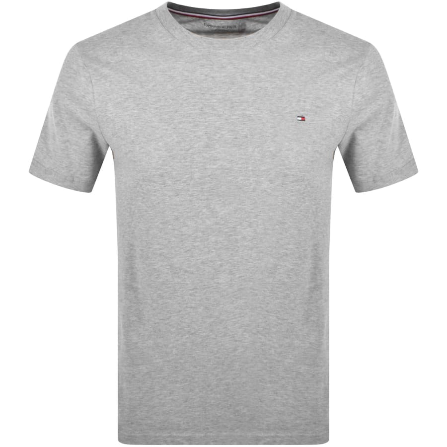 Image number 1 for Tommy Hilfiger Short Sleeve T Shirt Grey