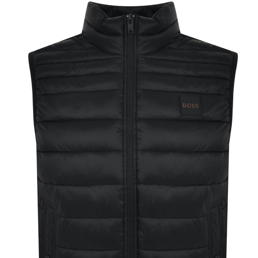 Image number 2 for BOSS Odeno1 Gilet Black