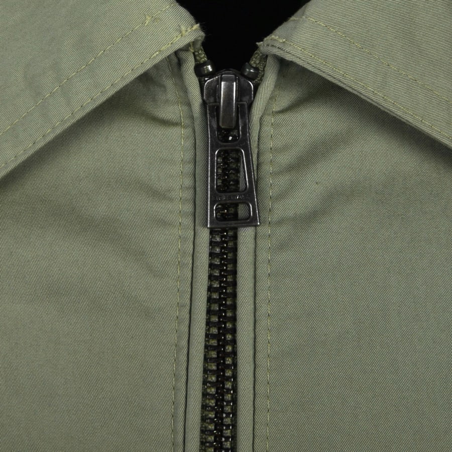 Image number 5 for Belstaff Drome Overshirt Surplus Green