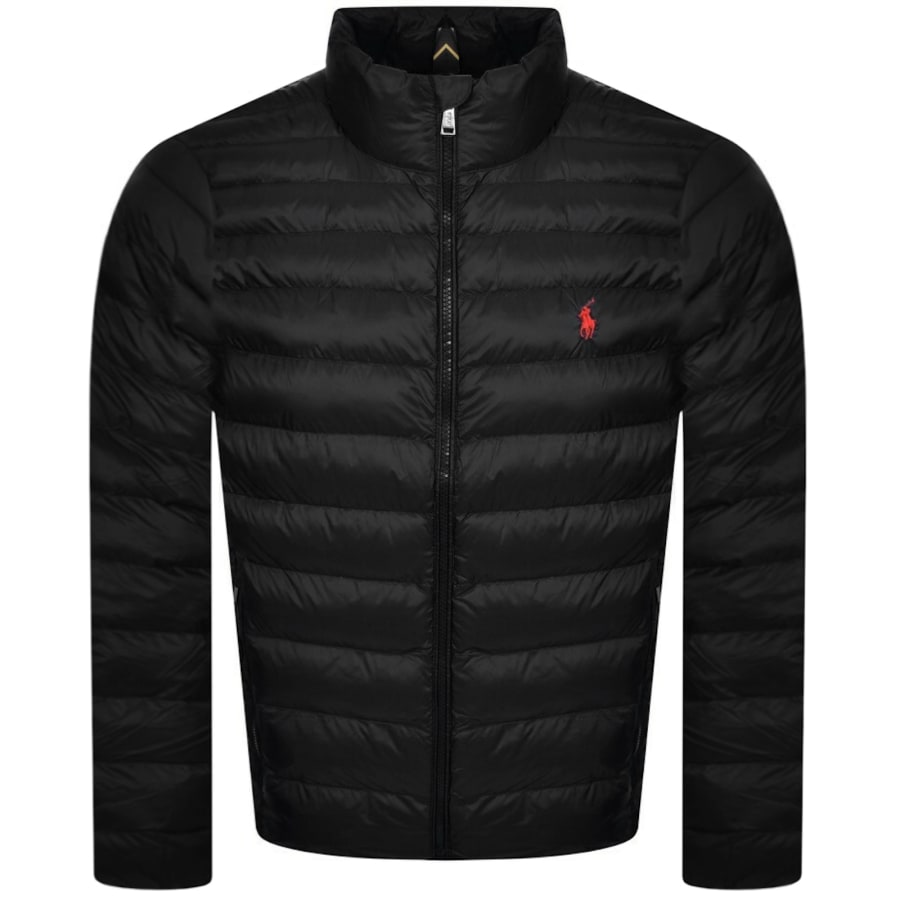 Image number 1 for Ralph Lauren Colden Packable Jacket Black