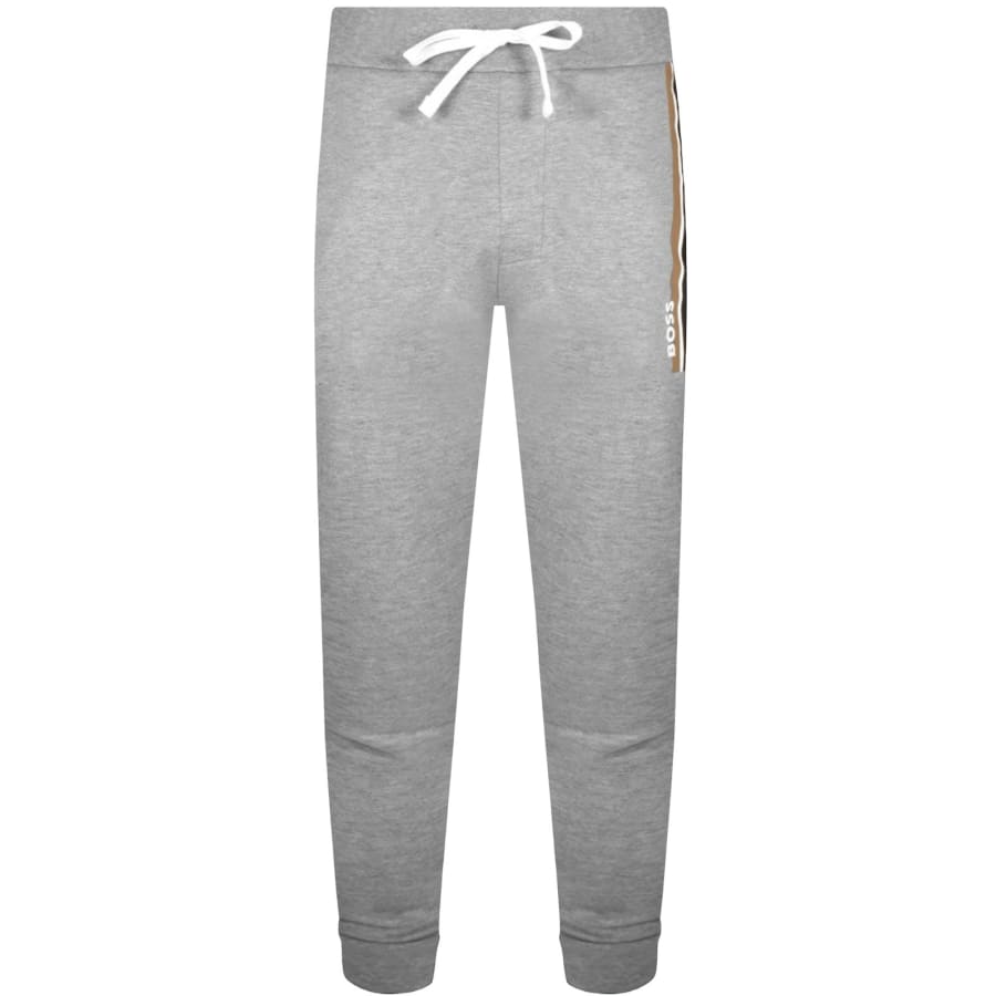 Image number 3 for BOSS Authentic Tracksuit Grey