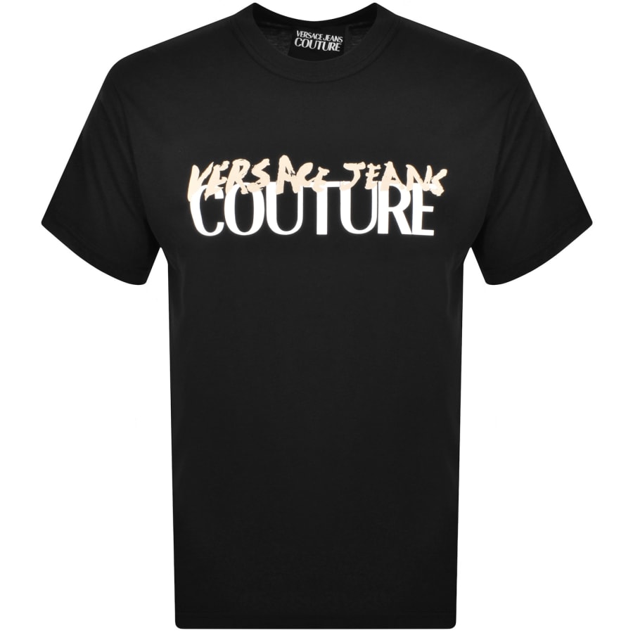 Image number 1 for Versace Jeans Couture Seasonal T Shirt Black
