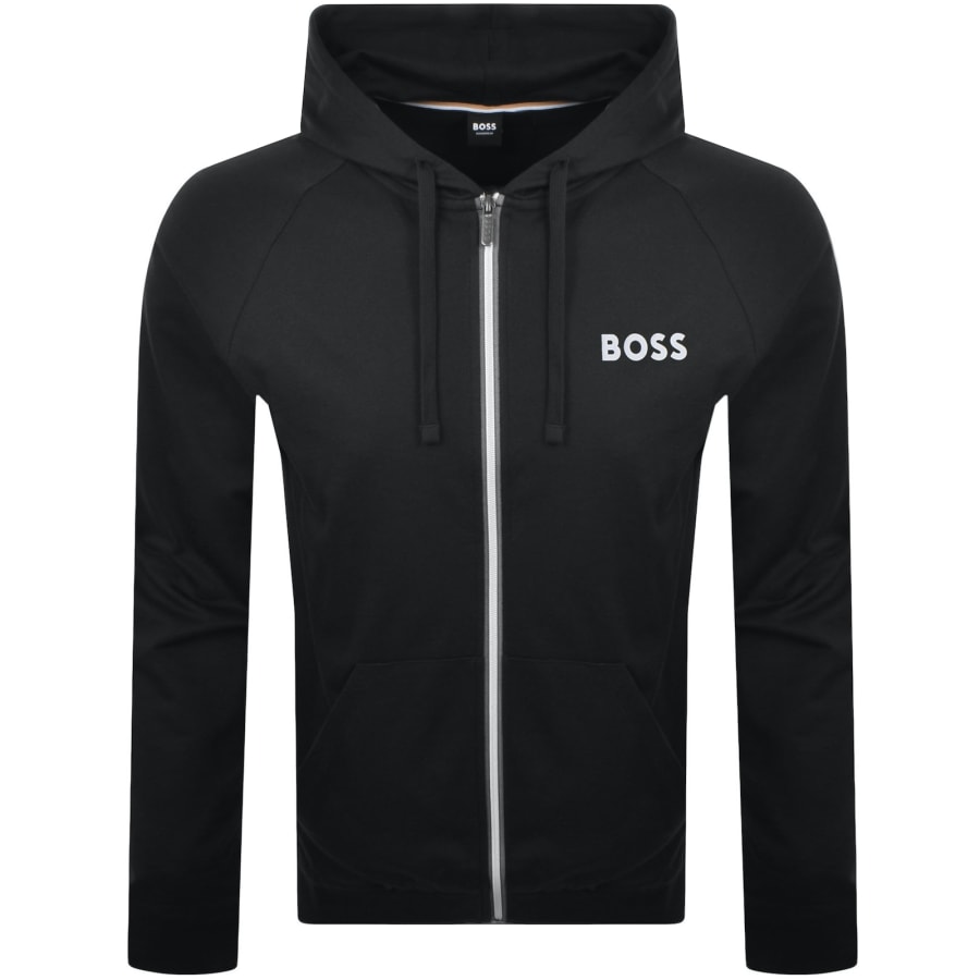 Image number 1 for BOSS Authentic Full Zip Hoodie Black