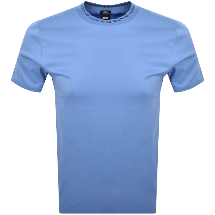 Image number 1 for BOSS H Tessler 199 Jersey T Shirt Blue