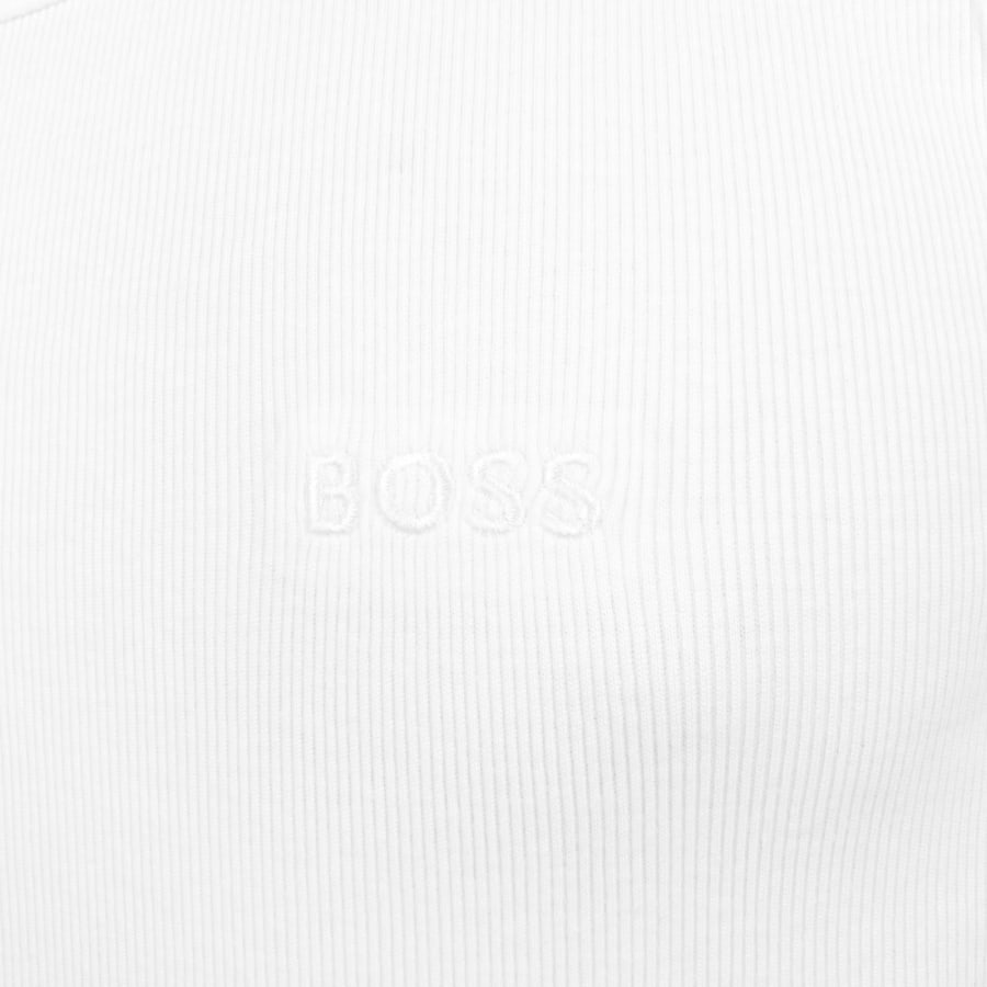 Image number 3 for BOSS ONE 3 Pack Ribbed Vests White