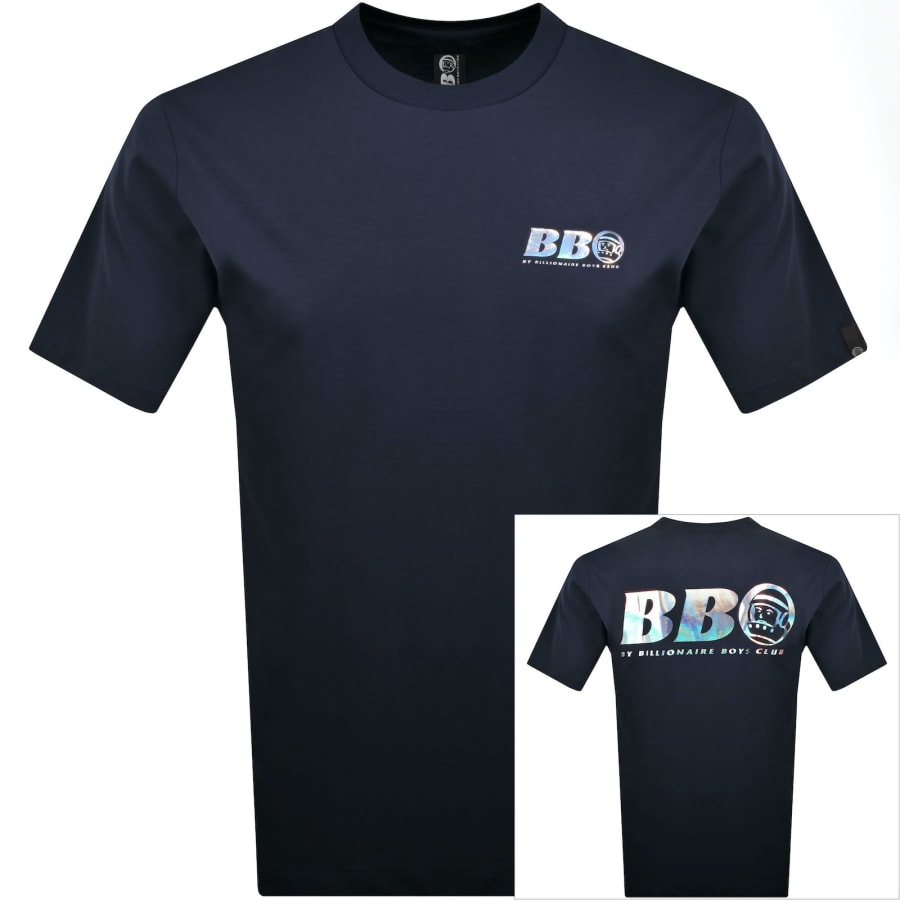 Image number 1 for Billionaire Boys Club Astro Logo T Shirt Navy