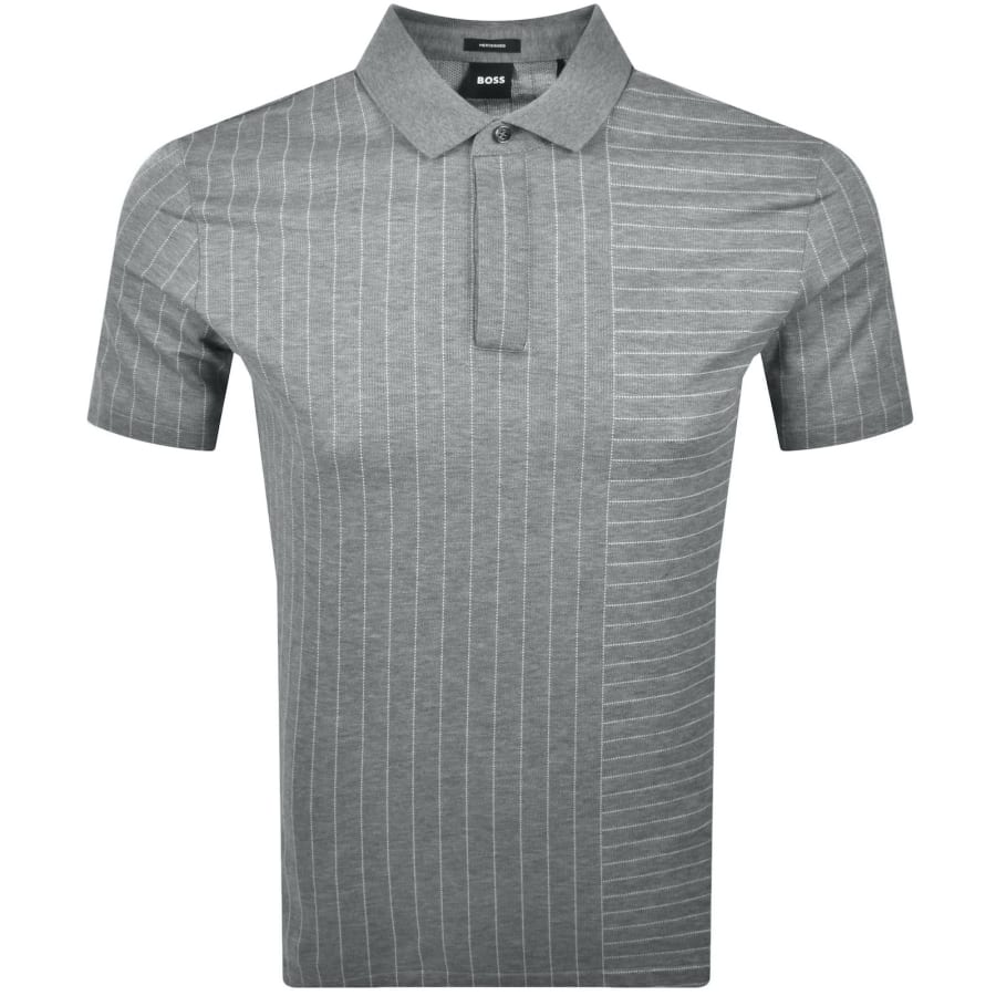 Image number 1 for BOSS C Pack Mercerised Polo T Shirt Grey