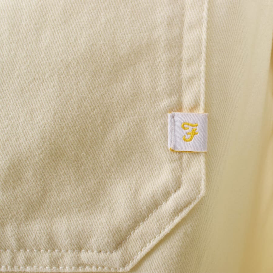 Image number 4 for Farah Leon Overshirt Cream