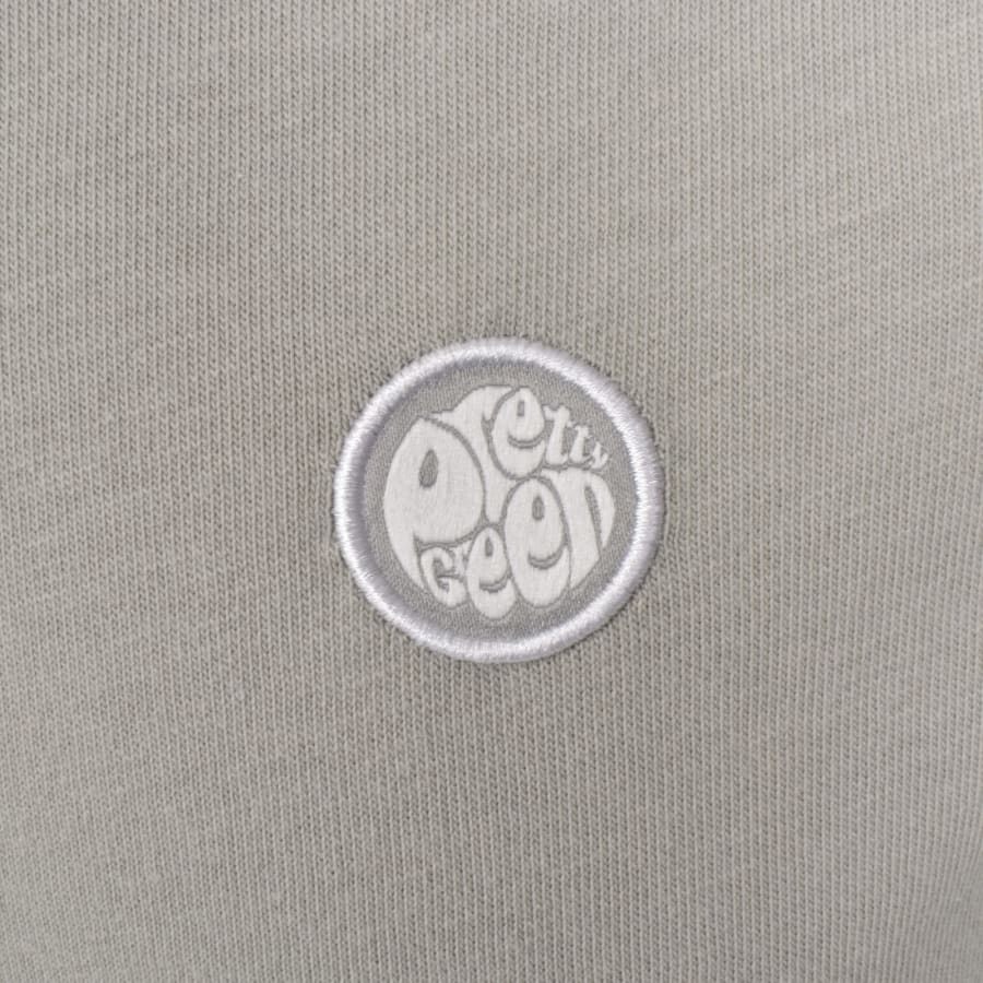 Image number 3 for Pretty Green Mitchell Crew Neck T Shirt Grey