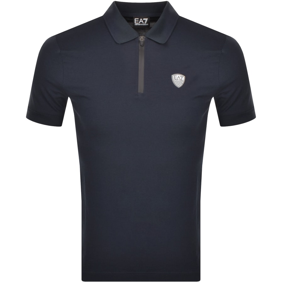 Image number 1 for EA7 Emporio Armani Train Shield Polo Navy