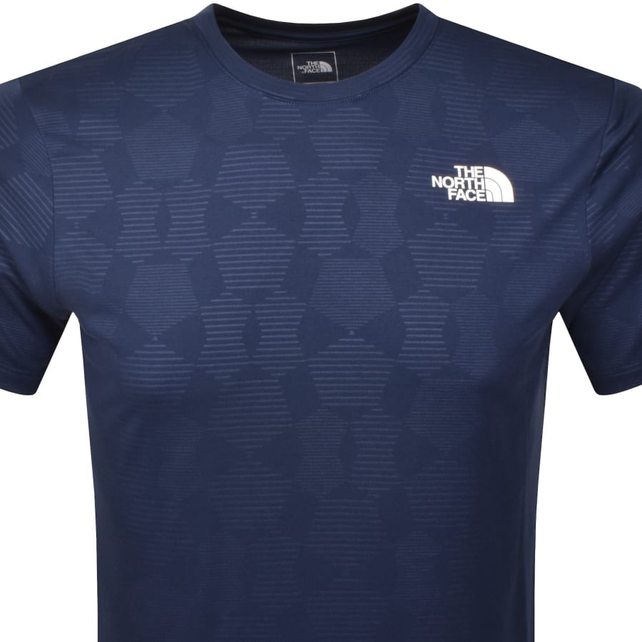 Image number 2 for The North Face 24/7 T Shirt Summit Navy